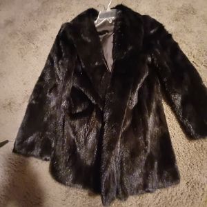 Women's Black Mink short coat